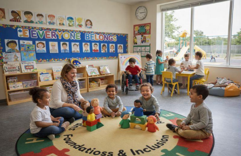 Making Preschool Classes Happy and Inclusive